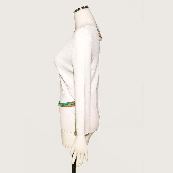 cable & gauge Belted Knit Top NWT - Picture 5 of 10